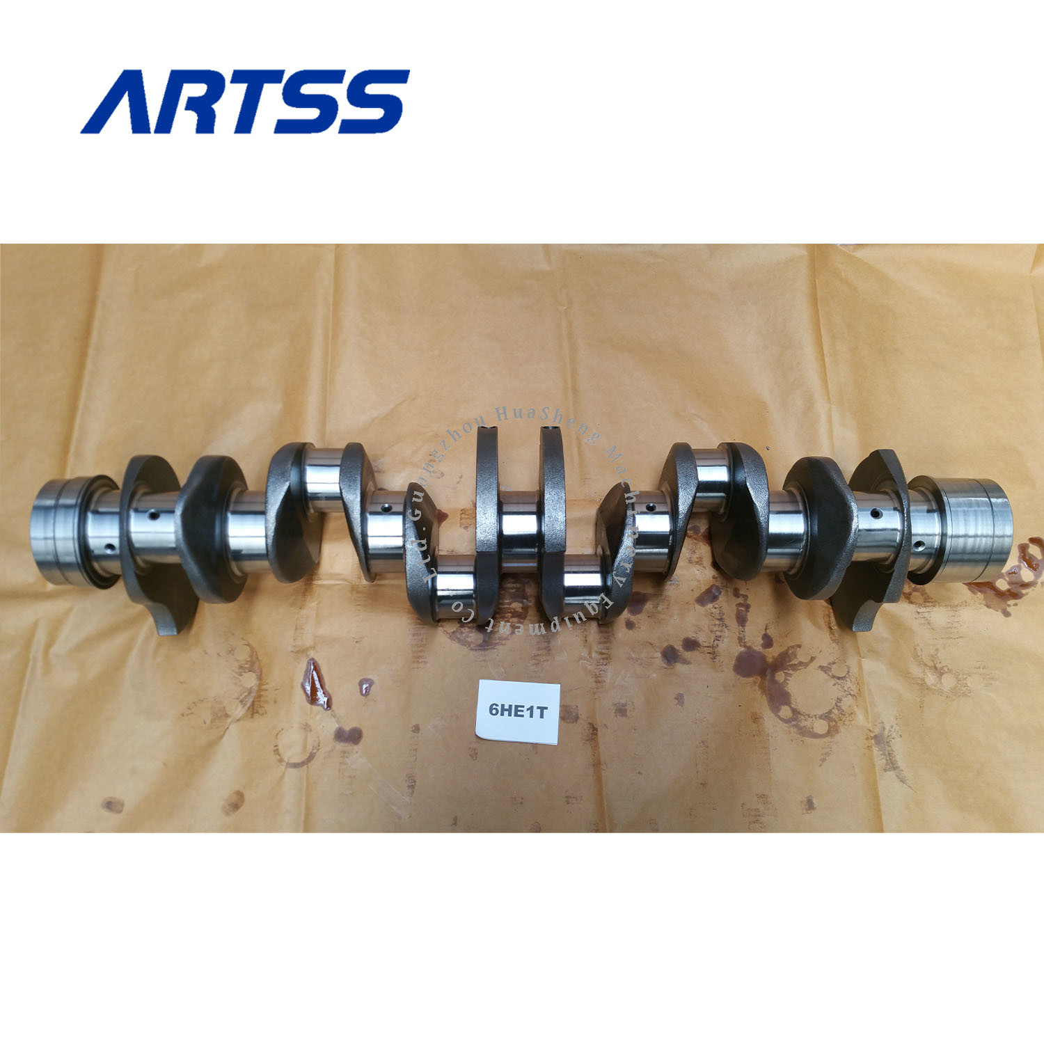 High Quality Manufacturer Diesel Engine 8-94395-125-0 6HE1T Crankshaft For Isuzu Spare Parts