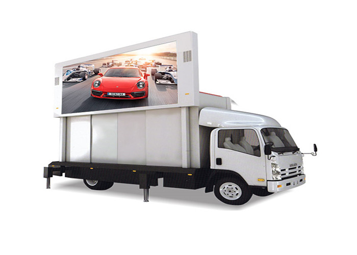 P8mm 256*128mm Truck Led Panel , 5500nits Mobile Led Signs For Rent