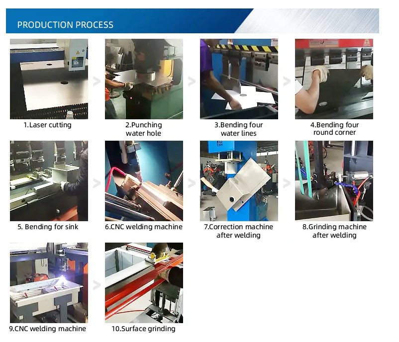 Internal Grinding CNC Horizontal Grinding Machine Designed For Stainless Steel Kitchenware Use