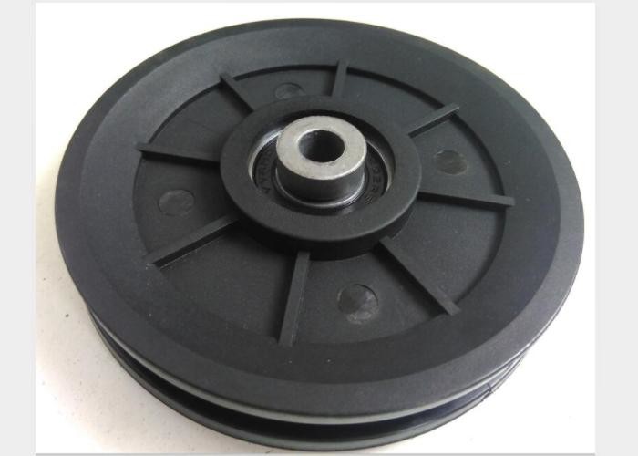 Red Gym Equipment Pulley 2.75 Inch Alloy Material Fitness Equipment Pulley