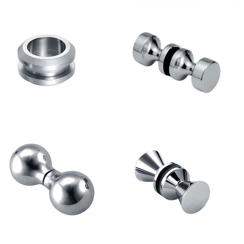 Easy Installation Shower Glass Door Handle High Precision Shower Screen Handle