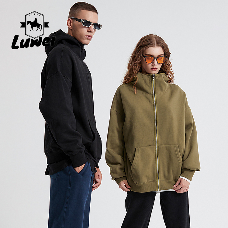 Multi Color over Size Soft Unisex Gym Drawstring Black Mens Pullover 350g Cotton Hoodie Man and Jogger