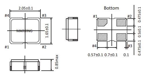 Crystal Oscillator X49SD12288MSD2SC YXC HC 49S Xtal DIP 2 Pin 20pF 20PPM 4.332MHz Quartz Crystal Oscillator