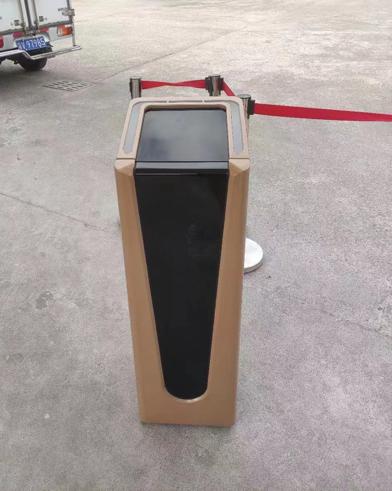 Powder Coated Steel Automatic Barrier Gate With 3-4m Barrier Arm Length