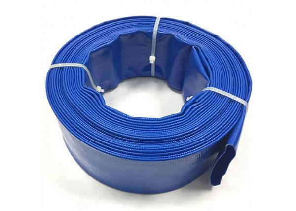 Quality Light Weight 2 Inch PVC Layflat Water Discharge Hose For Agricultural Irrigation for sale