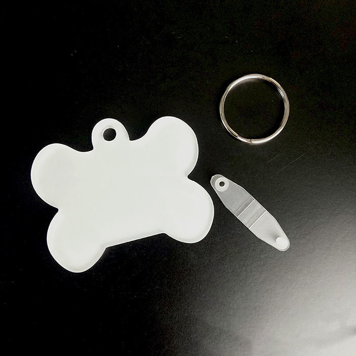 Custom Blank Sublimation Acrylic Keychain For Sublimation Printing