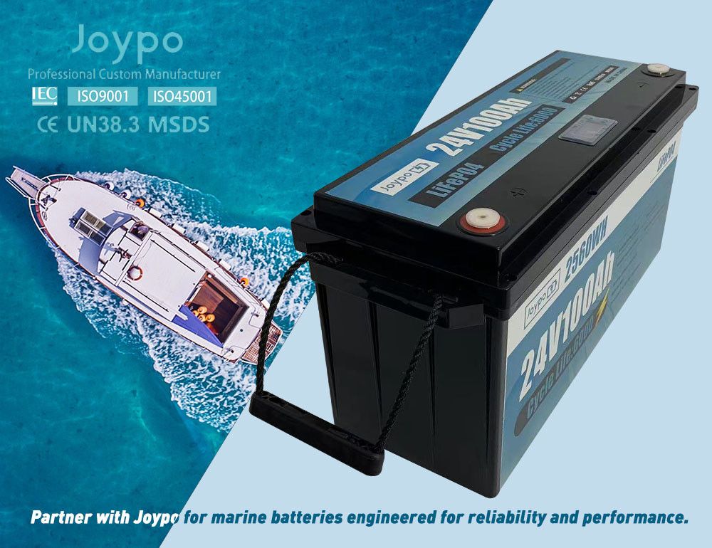 Reliable Marine Battery Lithium 24 Volt LiFePO4 For Trolling Motor