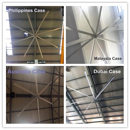 24ft big ass fan industrial HVLS fan