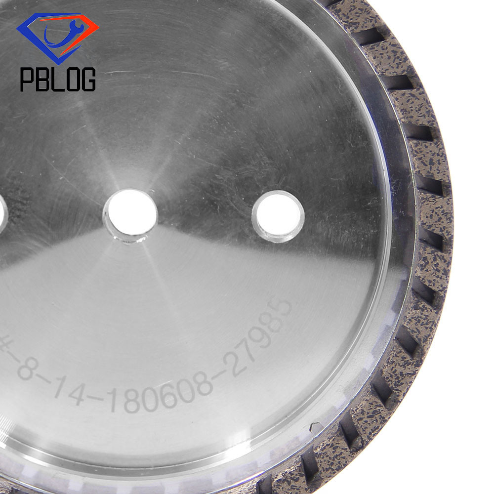 Glass Edge Sintered Diamond Grinding Wheel Hardness High Temperature