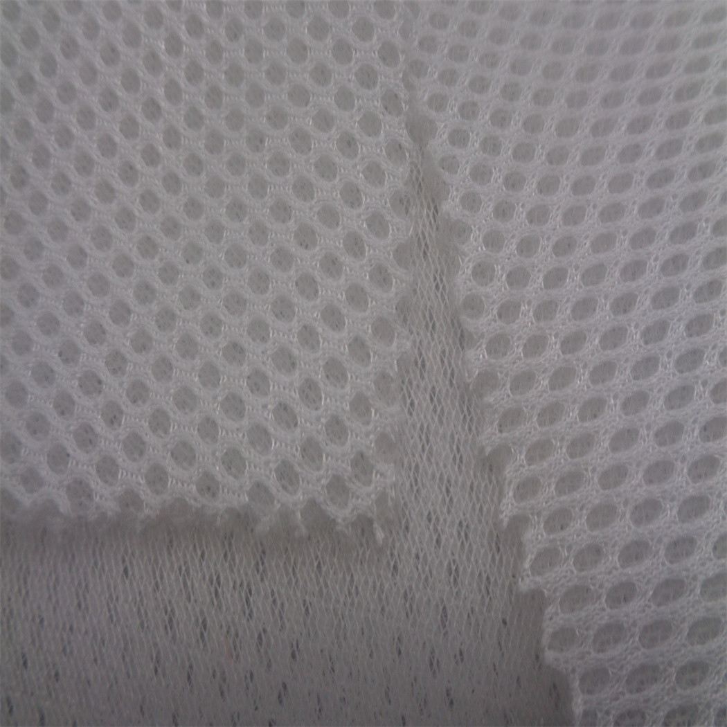 Athletic Wear 160gsm Breathable Mesh Fabric 160cm 150D Kintted