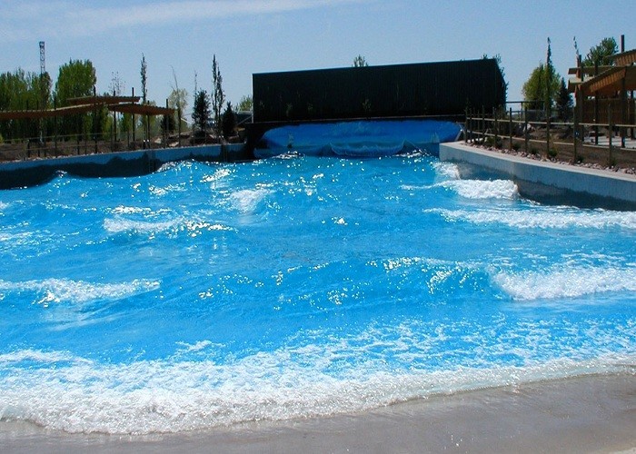 Adult / Child Big Wave Pool Holiday Resort Equipment With Wave Machine Compressor
