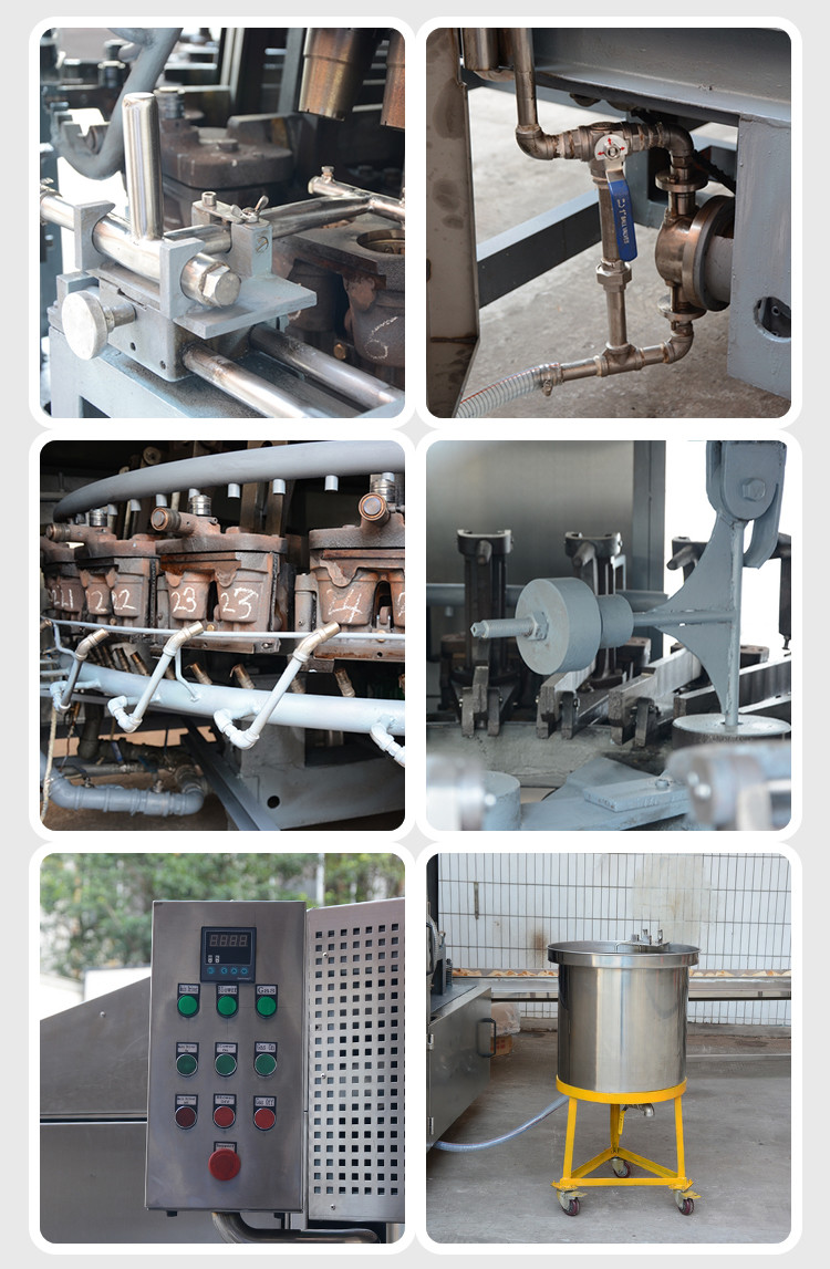 Fully Automatic Wafer Tube Production Equipment 28 Baking Templates