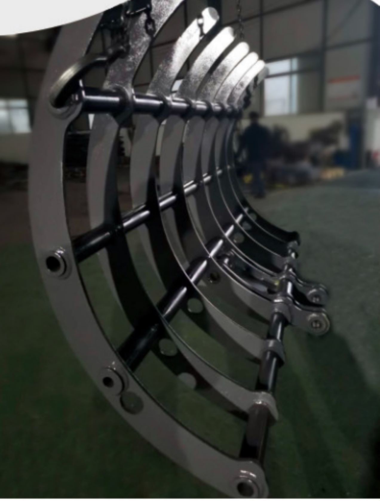 Sand Clearing Excavator Rake Attachment For Hyundai R210 R220 PC200 CAT307