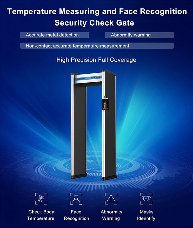 Forehead IR Wireless Temperature Monitoring Smart Infrared Door
