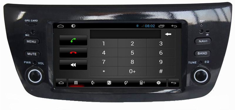 Ouchuangbo car navi DVD for Fiat Doblo with BT SWC wifi multiple touch screen
