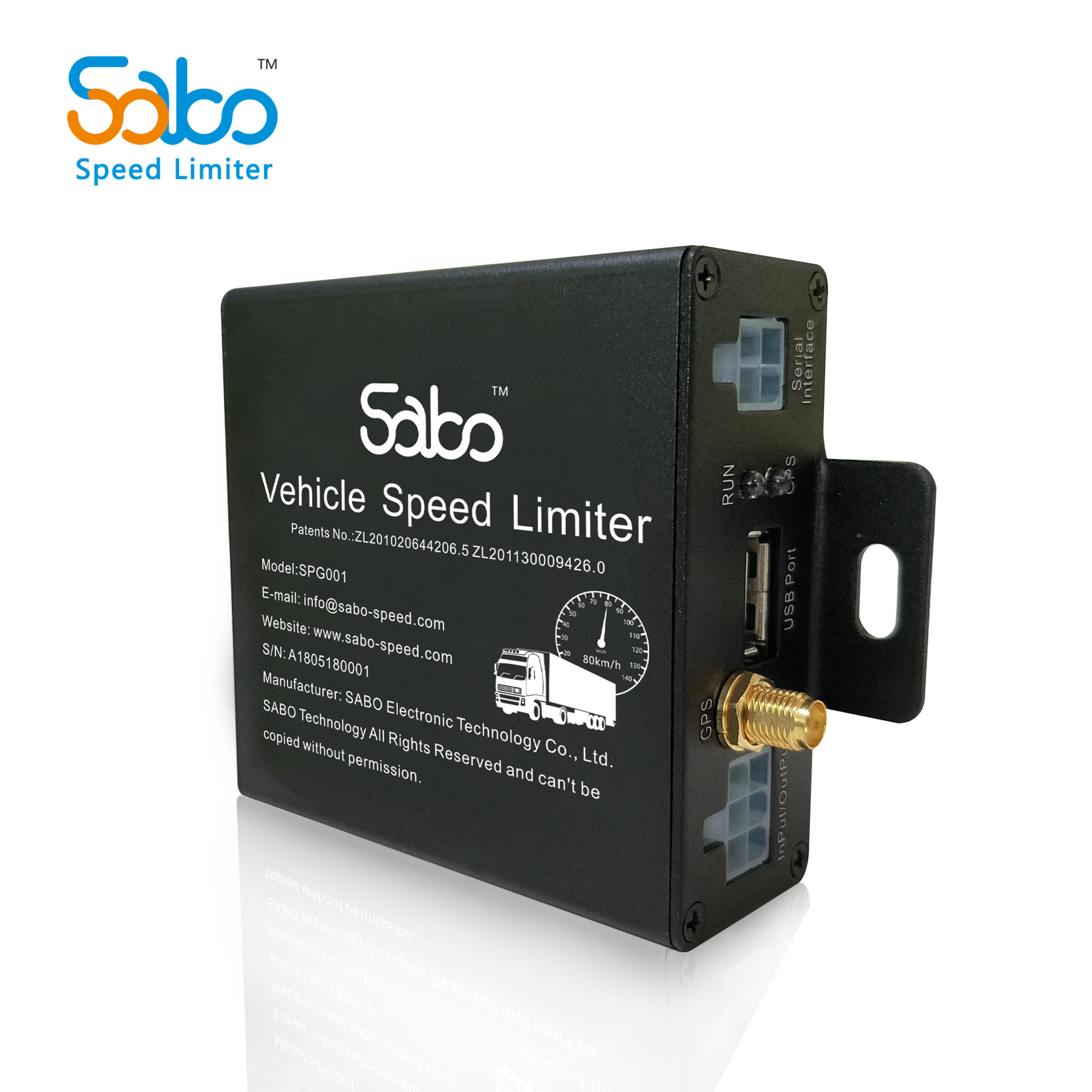 120km/h Electronic Vehicle Speed Limiting Governor Geo Fence