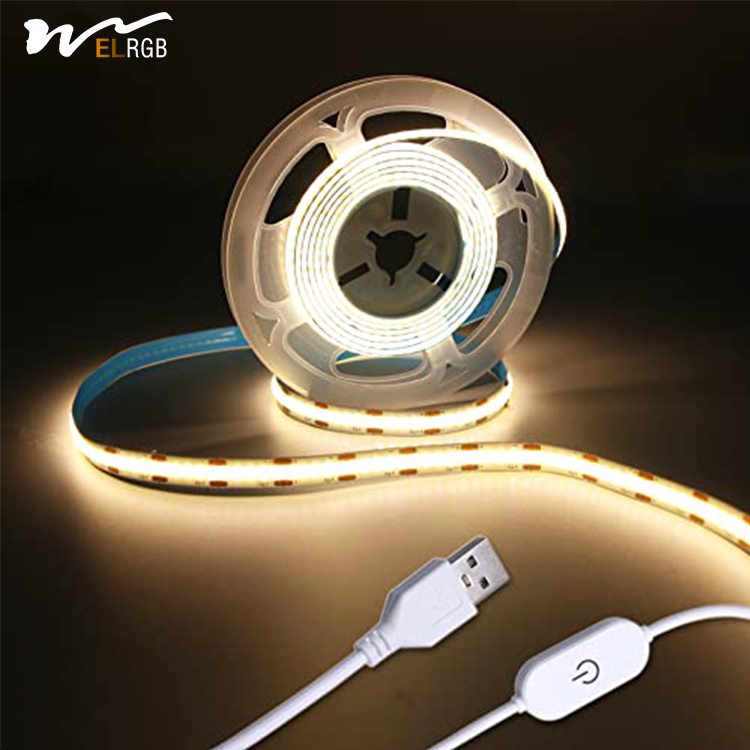Adjustable 5V LED Bar Lights 3000K-6500K for Home Lighting Remote Control Switch Mode