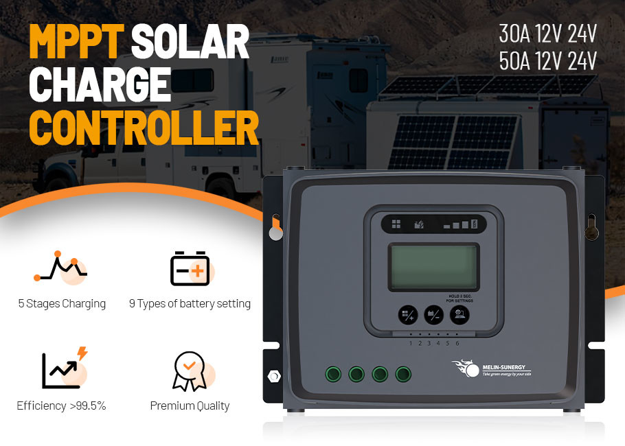 30A MPPT Charge Regulator IP43 solar panel charge controller BMS Wake Up for lifepo4 batteries 100V