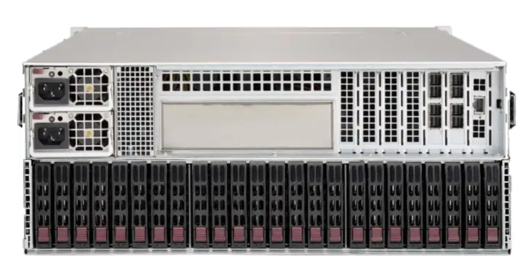 Dell EMC 4U Server Rack CSE-417BE1C-R1K23JBOD SC417B 72 HDD JBOD