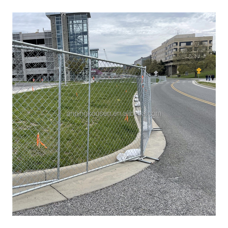 Roadway Safety Retractable Fencing with Wire Diameter Range From 3.00mm to 5.00mm