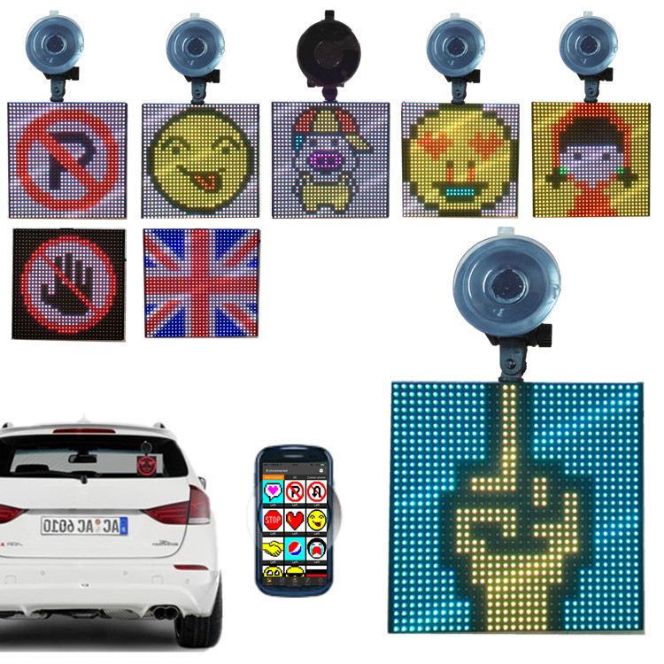 Wifi/4G 24V Input Smart Emoji Full Color Led Display Screen