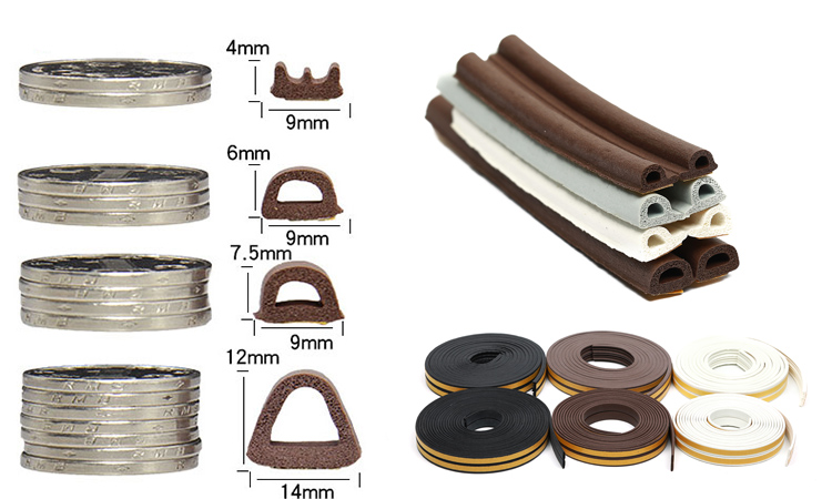 30% Deposit 70% Balance Door Seal D-Type Strip Weather Stripping for Doors and Windows