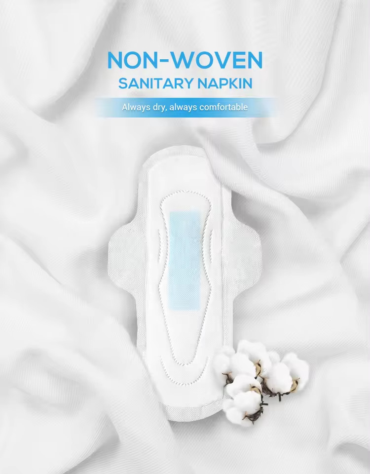 Ultra Absorbent Cotton Night Use Sanitary Napkin For Feminine Care