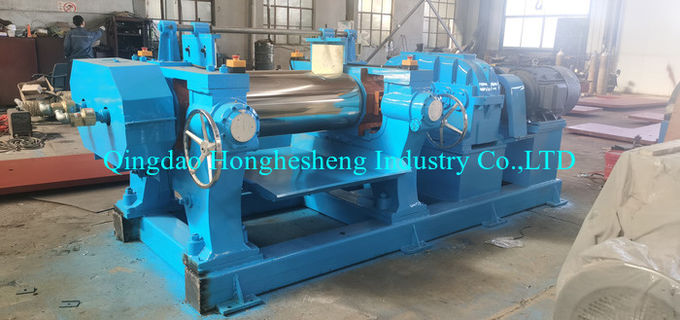 XK400 400*1000mm Open Twin Roll Mill PVC EVA Synthetic Rubber Mixing Equipment