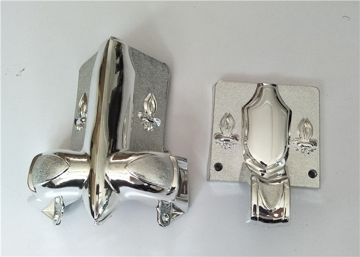 Corner Coffin Ornaments With PP Plastic Material , Funeral Accessories