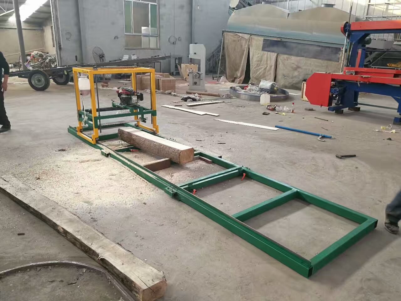 Petrol Engine Powered Chain saw Mill ,lumber sawmills,portable chainsaw mill