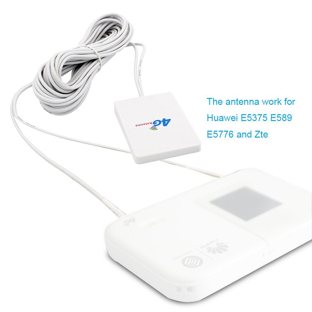 3m Cable Length 12dBi Gain 2-TS9-male Connector MIMO Panel Antenna for 3G 4G LTE Mobile