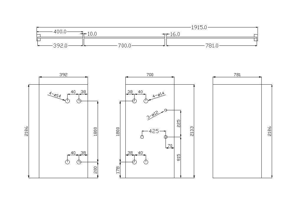 Stainless Steel Frameless Shower Screen Hinges High Precision Casting