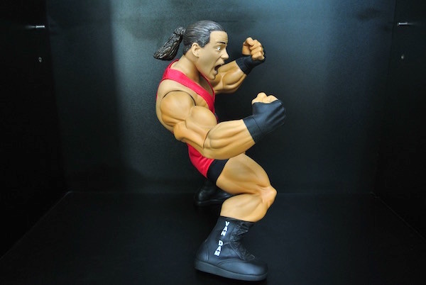 Customized Collectible Vinyl Toys Muscle Man With Surprised Expression