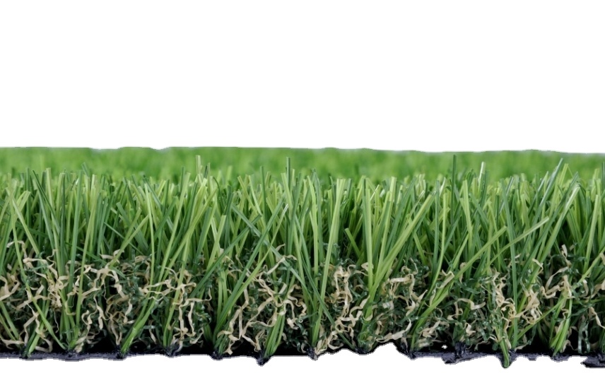 5500 Dtex Artificial Landscape Fake Turf For House Yard Garden School And Kindergarten With Great UV Resistance
