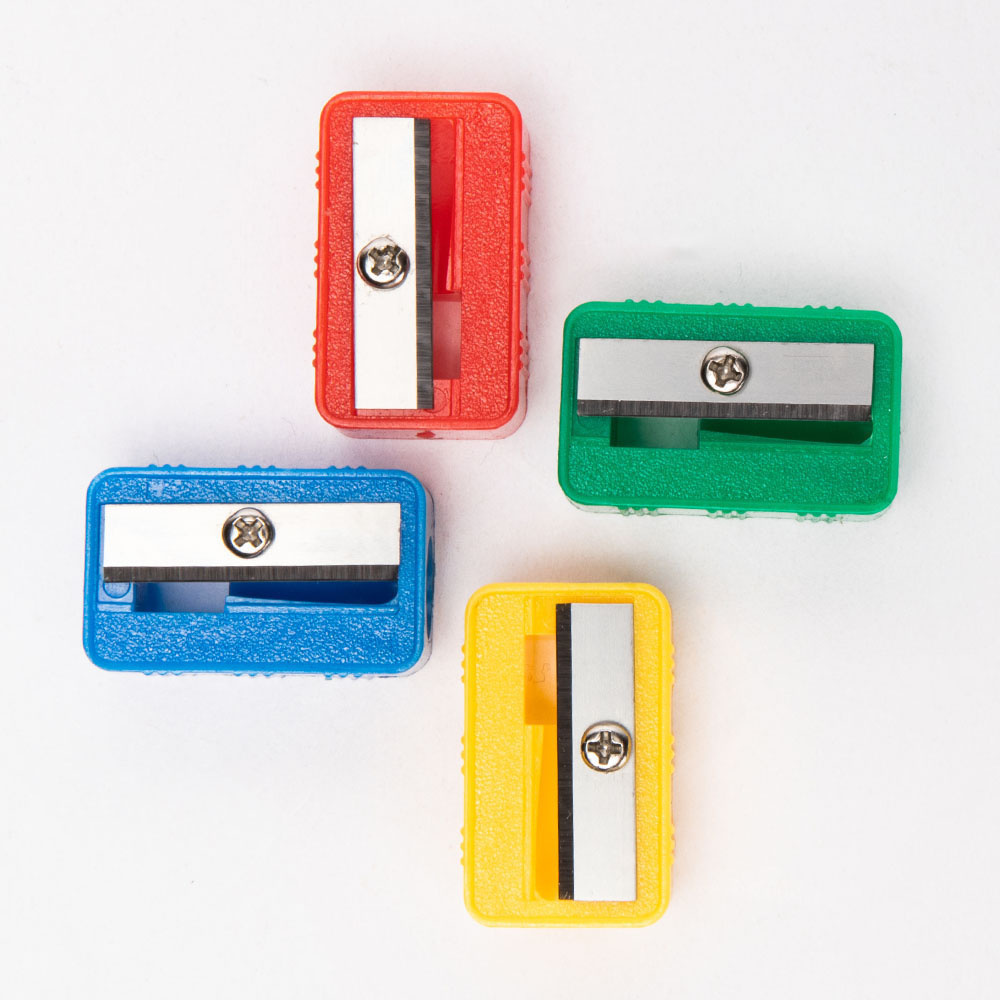 Triangle 5/16 Inch Portable Pencil Sharpener Red