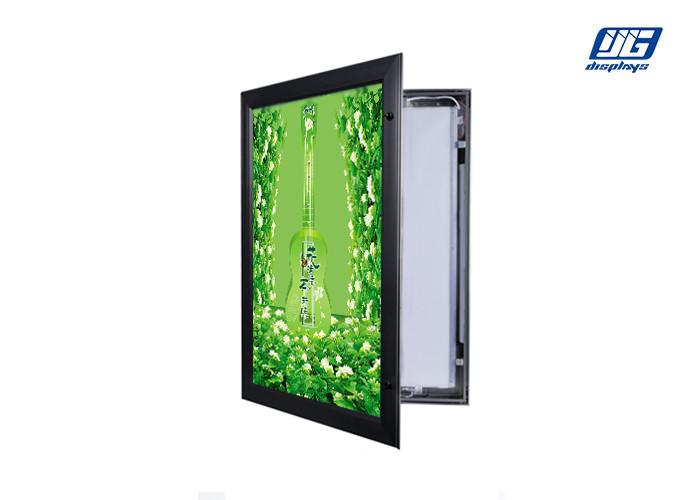 Aluminum Frame Lockable Light Box A0 High Brightness Advertising Poster Holder