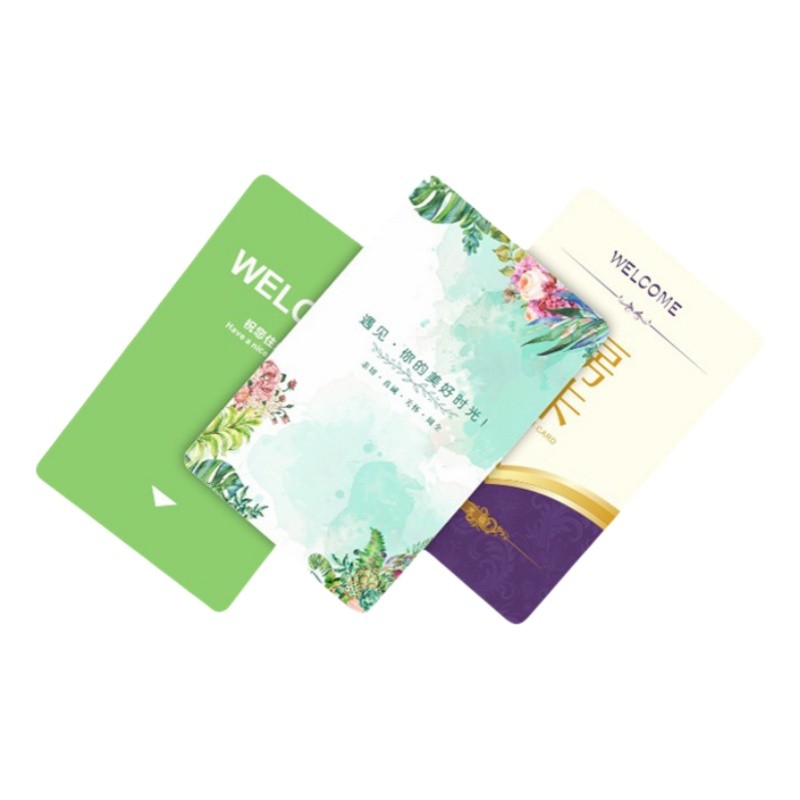Full Color Printing Magnetic Hotel Room Key Card with ISO/IEC 14443-A RF Interface