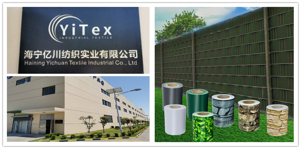 19cm X 35m Vinyl Fence Tape PVC Fence Screen For Garden Privacy Strip Protector