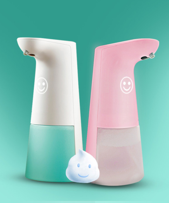 ROHS Hand Free Soap Dispenser 0.25S 550mA Rechargeable Touchless