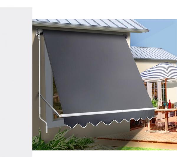 Aluminium Retractable Awning Accessories Square Plug Awning Window Components