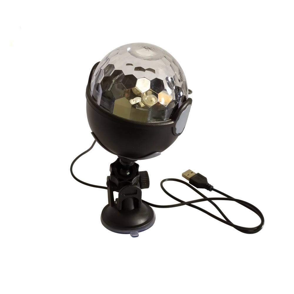 Colorful 3W RGB LED Bluetooth Speaker Light DJ Disco Stage Light Remote Control Magic Ball Table Light For KTV