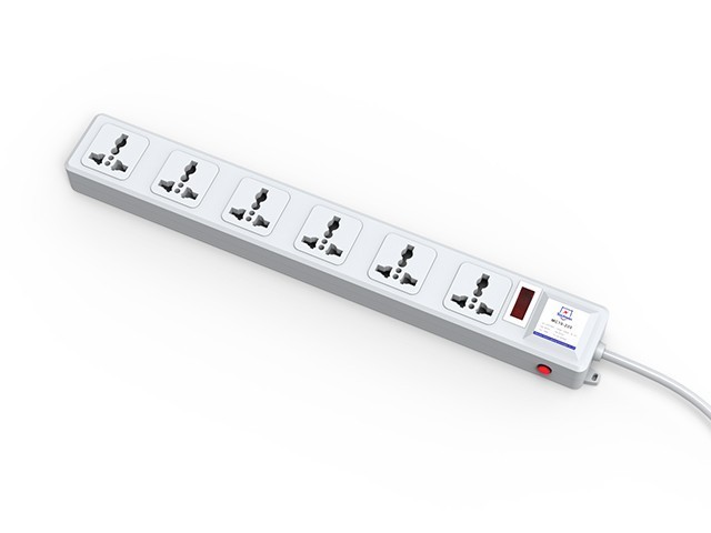 10KA 3 Outlet Lightning Protection Plug Indoor High Safety