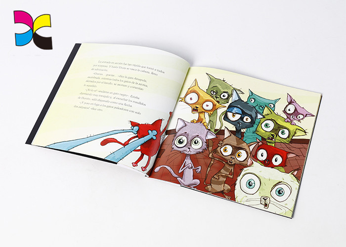 Full Page Print Gluing Binding High Gsm Matte Lamination Paperback Book Printing