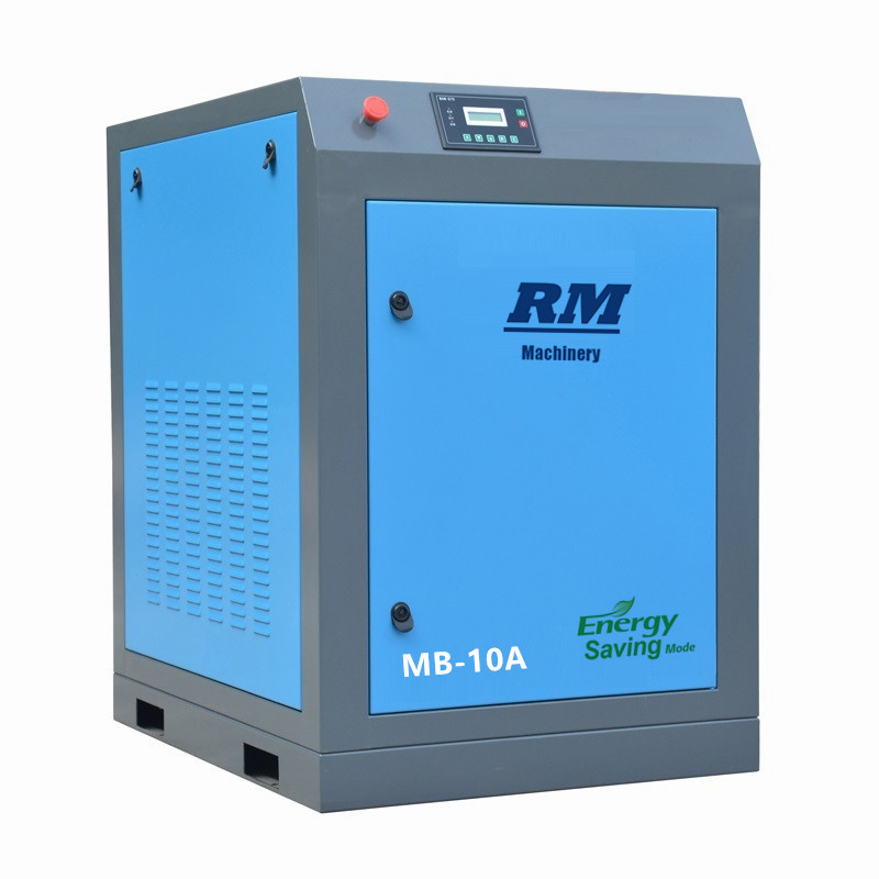 industrial frequency auto air screw compressor 8bar 220v 60hz three phase frequency start variable speed smart compresso
