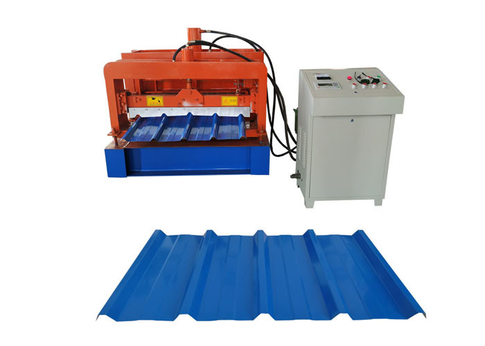Iron Sheet Arc Glazed Tile Roll Forming Machine Leak Frame Load Bearing 4.6T