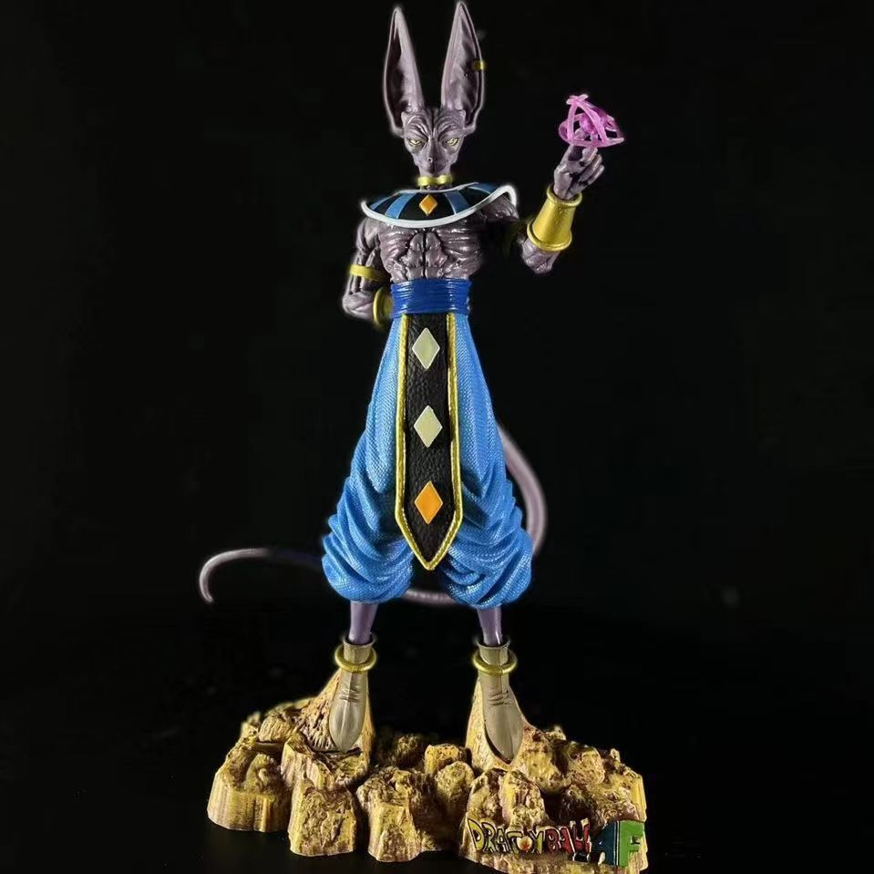 Picture Shows Japan Anime DragonBall Doll Model Ornament Action Figures Destroys Beerus