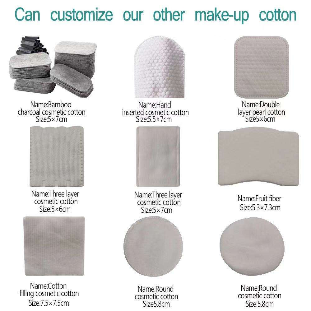 Facial Care Disposable Sterile Makeup Remover Cotton Pads 0.4g 0.5g 0.6g