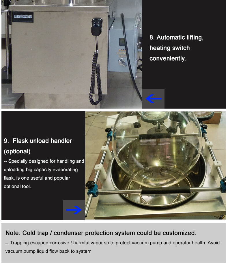 50L rotary evaporator production