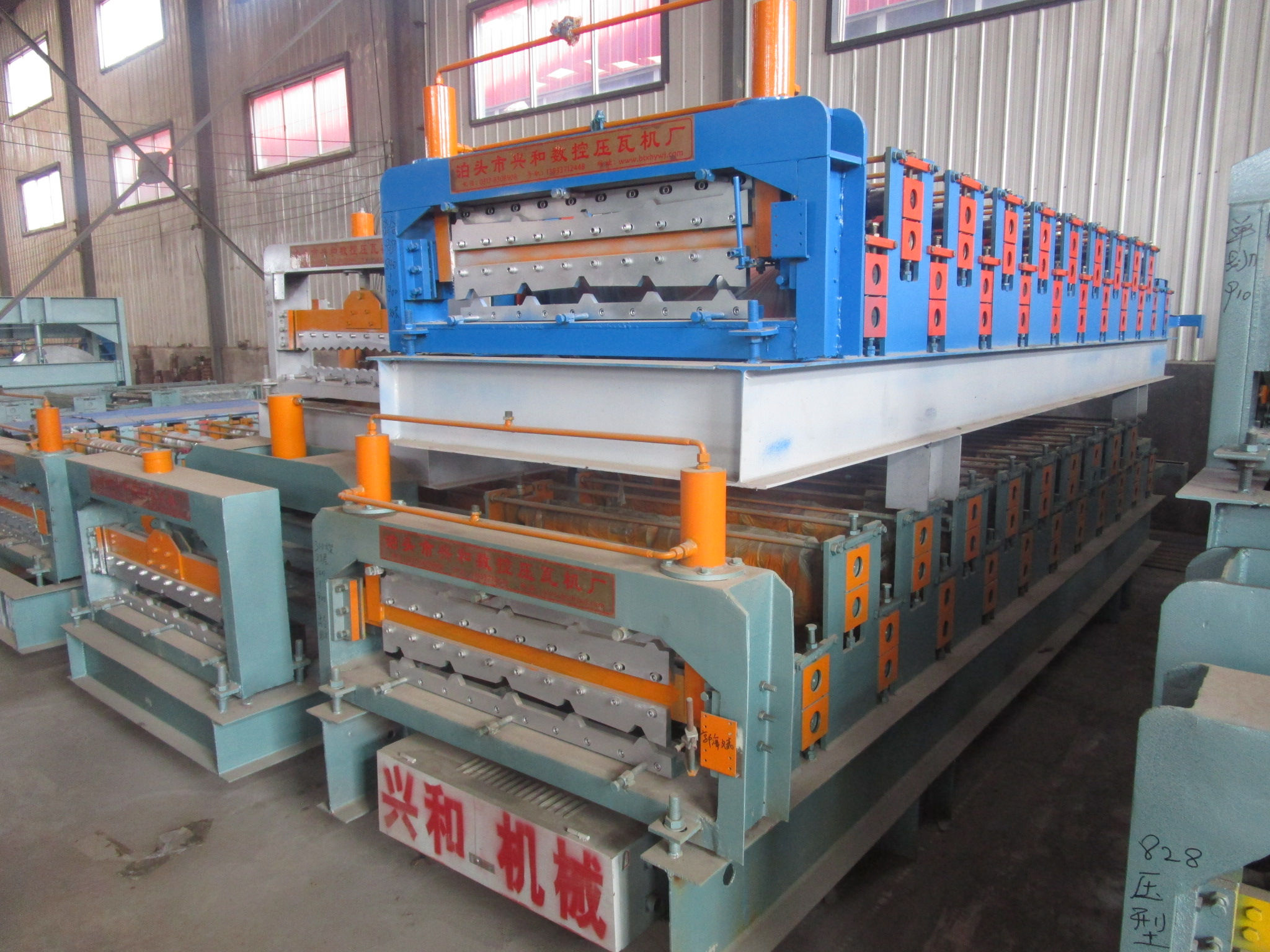Glazed Tile Roll Forming Machinery/Roofing Glazed Tile Making Machine