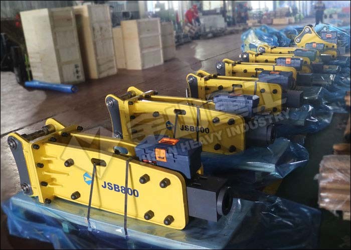 EDT450 Hammer Rock Breaker Machine Hydraulic Jack Hammer Tools For Backhoe JOHN DEERE Excavator